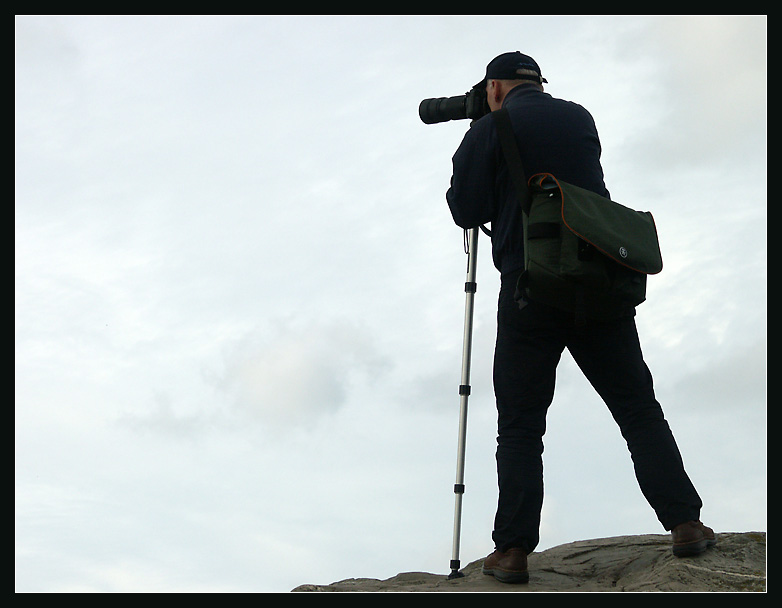 Der Mann mit der Nikon