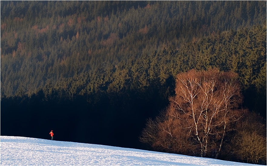 kleiner, roter Mann