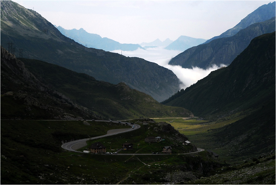 gotthard-pass, unterwegs...