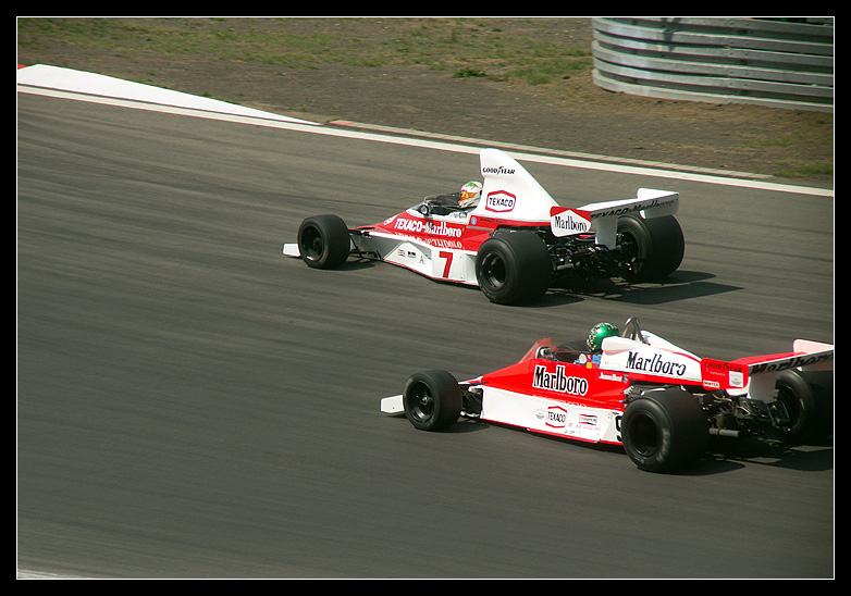 McLaren Ford M23 + M26 von 1974/1976